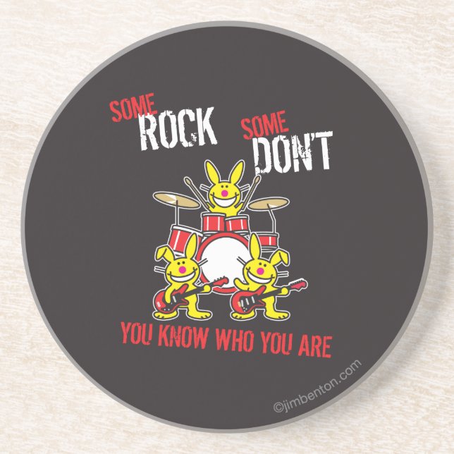 Dessous De Verre En Grès Une certaine roche (Devant)