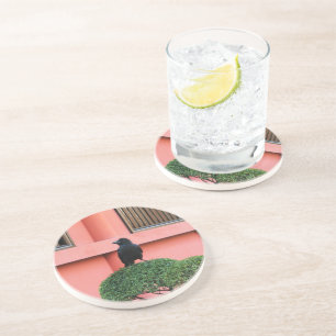 Dessous De Verre En Grès Une Jungle À Gros Billages Croque Une Perche Sur U