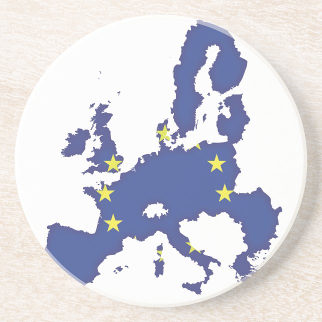 Dessous De Verre En Grès Union européenne (Devant)