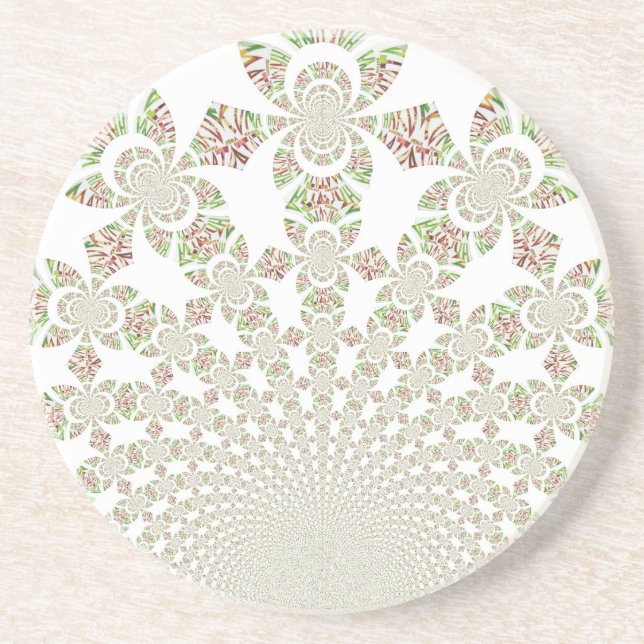 Dessous De Verre En Grès Unique Hakuna Matata Design : Vibes sereines (Devant)