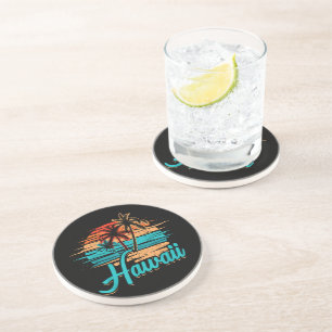 Dessous De Verre En Grès Vacances tropicales à Hawaii îles Hawaïennes