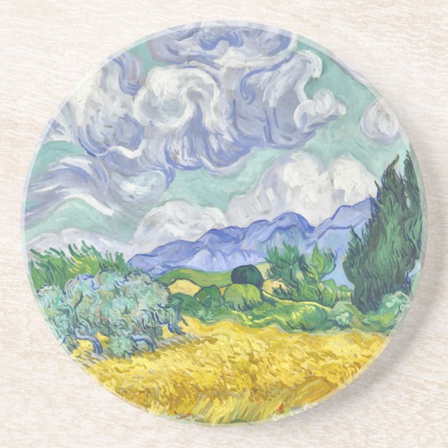 Dessous De Verre En Grès Van gogh (Devant)