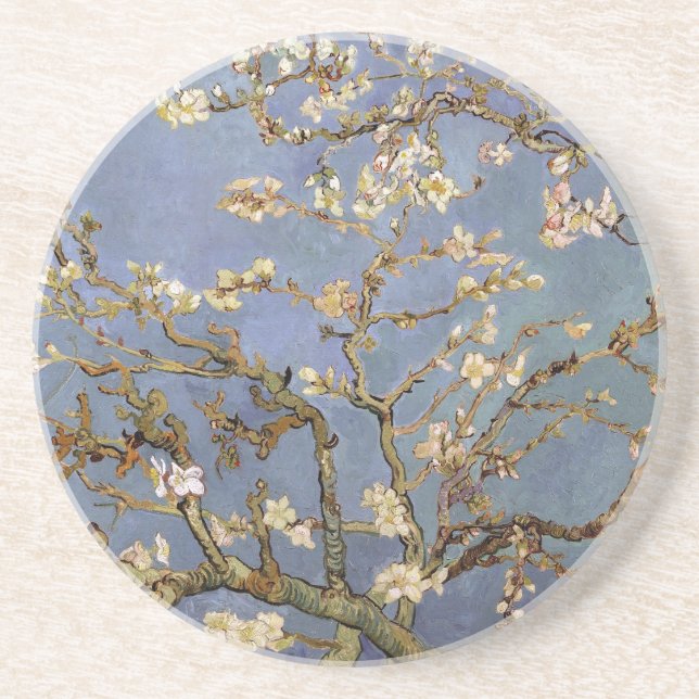 Dessous De Verre En Grès Van Gogh Almond Blossom (Devant)