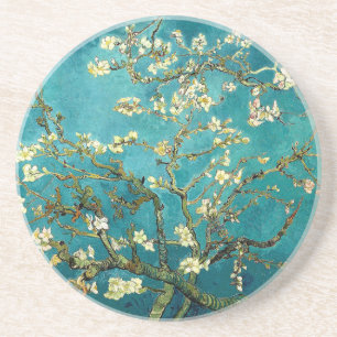 Dessous De Verre En Grès Van Gogh Almond Blossoms Impressionnisme Classique