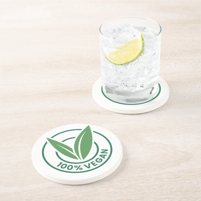 Dessous De Verre En Grès Vegan (Côté)