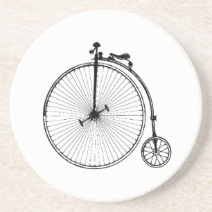 Dessous De Verre En Grès Vélo vintage