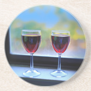 Dessous De Verre En Grès Verre à vin
