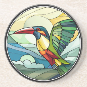 Dessous De Verre En Grès Verre doux Toucan Bird