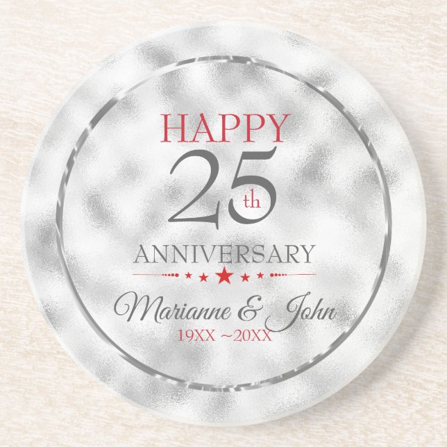 Dessous De Verre En Grès Verre gris indistinctement clair (Devant)