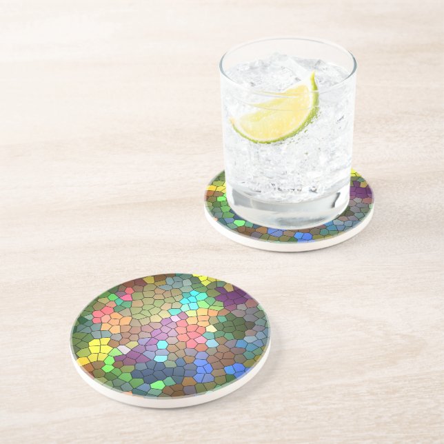 Dessous De Verre En Grès Verre retenu par Shirley Taylor (Côté)