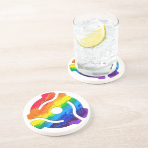 Dessous De Verre En Grès Vibran de l'adaptateur d'enregistrement SlipperyJo