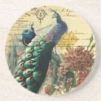 victorien pays français moderne vintage paon
