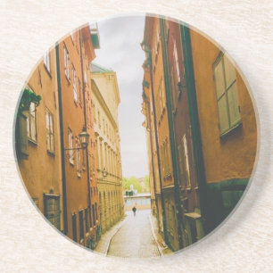Dessous De Verre En Grès Vieille ville historique, Gamla Stan, Stockholm, S