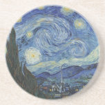 Dessous De Verre En Grès Vincent van Gogh | La Nuit étoilée, juin 1889<br><div class="desc">VAN GOGH->Post-impressionniste, étoiles, étoile, nocturne, paysage, cloche de l'église, lune, clair de lune, arbre, ciel, cosmique, St, Remy, Provence, Français, Saint-Remy, Post-impressionnisme, iconique\\La nuit étoilée, juin 1889 (huile sur toile), Gogh, Vincent van (188) 53-90) / Museum of Modern Art, New York, USA / The Bridgeman Art Library | Numéro de...</div>