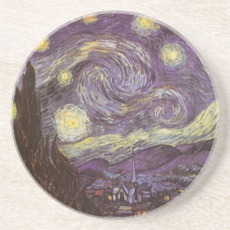 Dessous De Verre En Grès Vincent van Gogh - Nuit étoilée