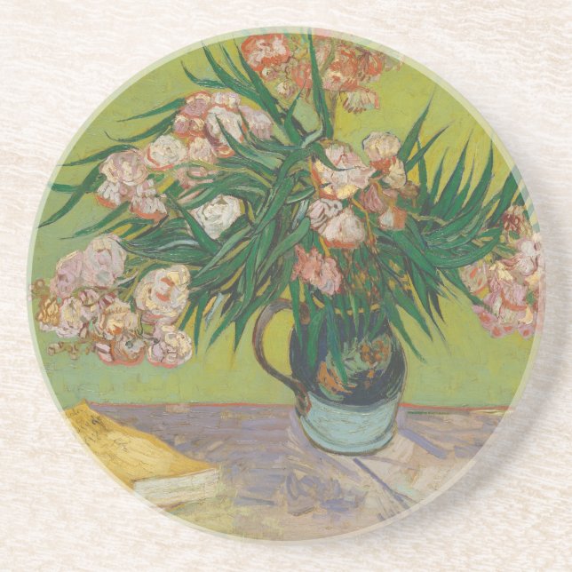 Dessous De Verre En Grès Vincent Van Gogh Oleander (Devant)