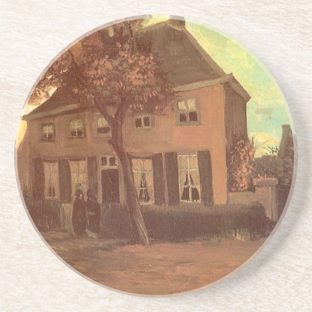 Dessous De Verre En Grès Vincent van Gogh - Presbytère à Nuenen (Devant)