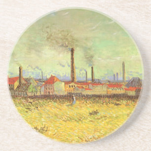 Dessous De Verre En Grès Vincent van Gogh - Usines à Asnières
