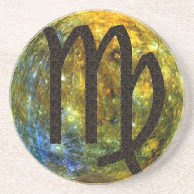 Dessous De Verre En Grès Virgo (Devant)