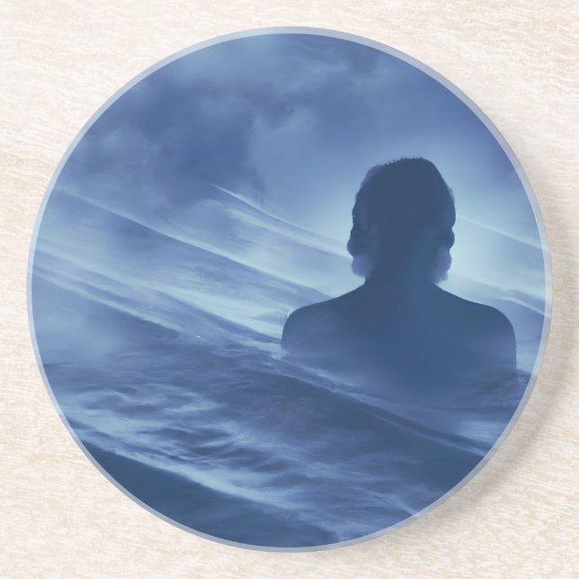 Dessous De Verre En Grès Visez-le seul (Devant)