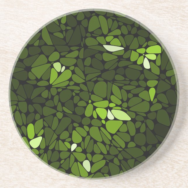 Dessous De Verre En Grès Vitraux d'église (Devant)