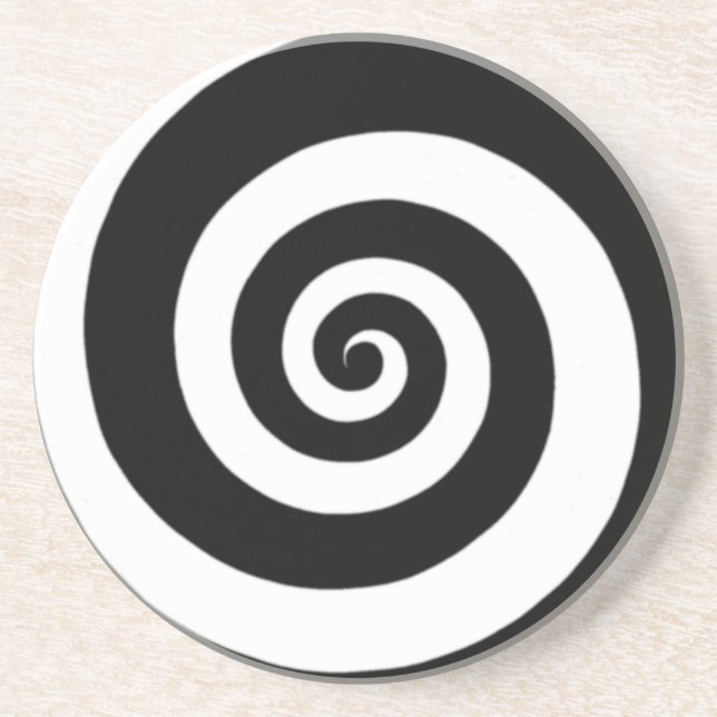 Dessous De Verre En Grès Vortex (Devant)