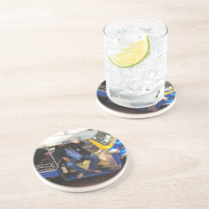 Dessous De Verre En Grès Vous voulez TAXI TUK-TUK ?