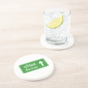 Dessous De Verre En Grès Voyage de Buriram ⚠ Thaïlande ⚠