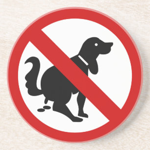 Dessous De Verre En Grès VOYAGE ⚠ THAÏE NO DOG Fouling ⚠