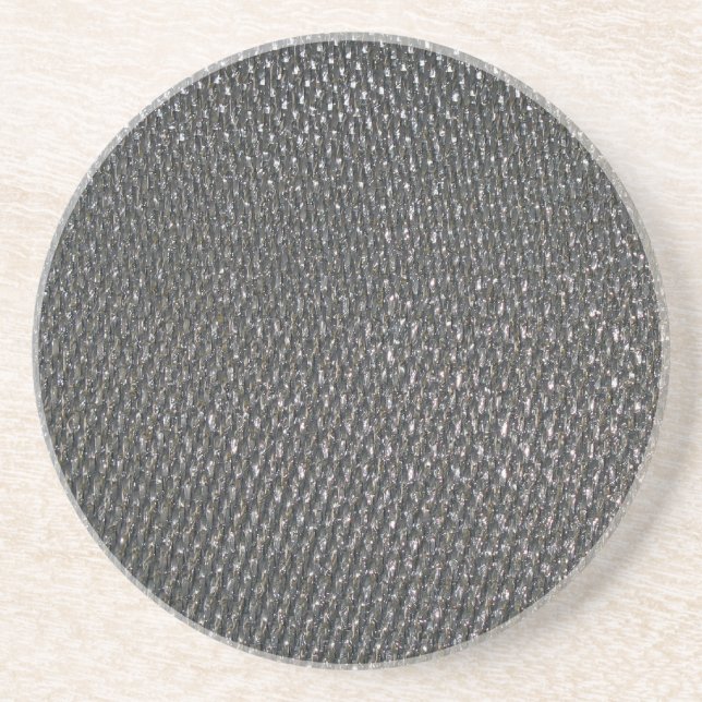 Dessous De Verre En Grès Vraie fibre CRUE de carbone texturisée (Devant)