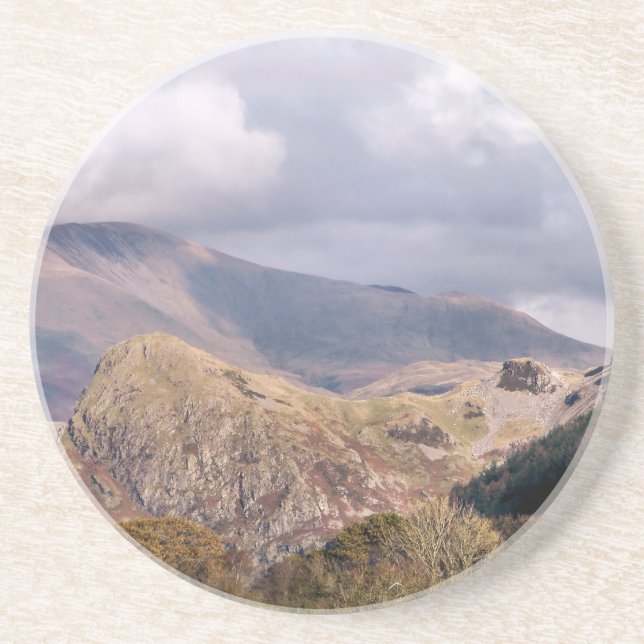 DESSOUS DE VERRE EN GRÈS VUES DES ALLES (Devant)