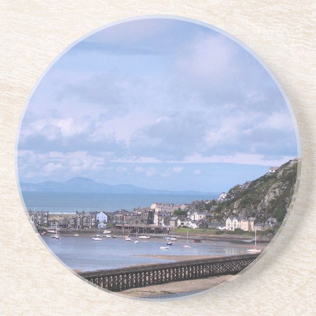 DESSOUS DE VERRE EN GRÈS VUES DES ALLES (Devant)