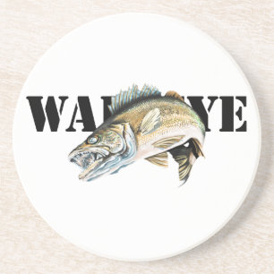 Dessous De Verre En Grès Walleye