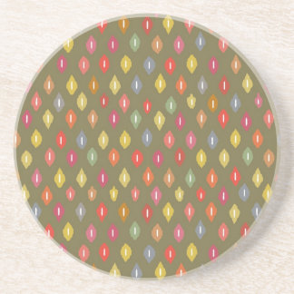 Dessous De Verre En Grès warm little ikat diamonds