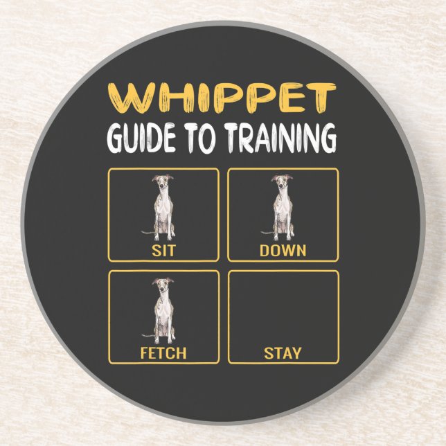 Dessous De Verre En Grès whippet guide to training dog obedience (Devant)