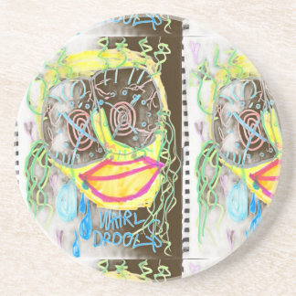 Dessous De Verre En Grès "WHiRL-DROOL$" par thaddeus & crimson's Adam Moyer