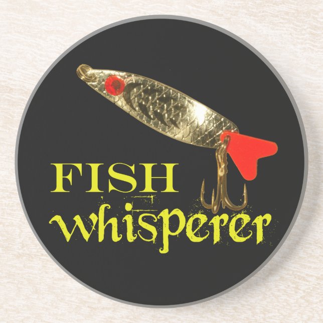 Dessous De Verre En Grès Whisperer de poisson (Devant)