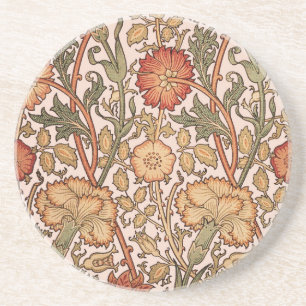 Dessous De Verre En Grès William Morris Rose Flower Fond d'écran Motif