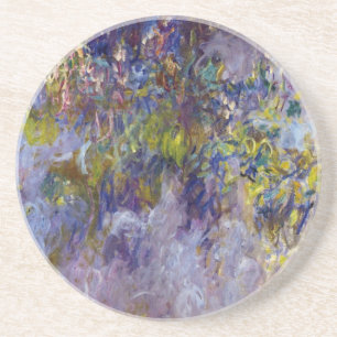 Dessous De Verre En Grès Wisteria (moitié gauche) par Claude Monet