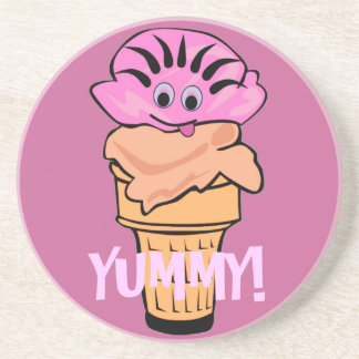 Dessous De Verre En Grès Yummy Glace Cream