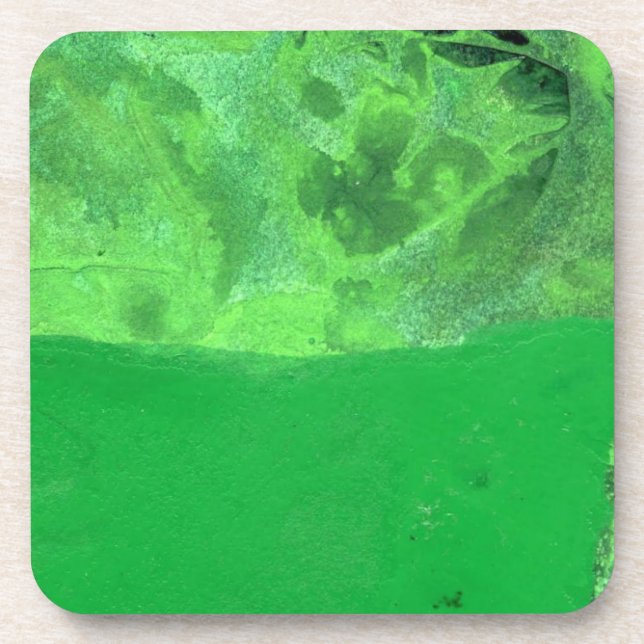 Dessous de verre en liège d'art Abstrait (Devant)