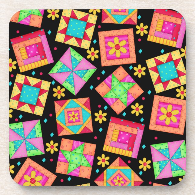 Dessous de verre en liège noir (Devant)