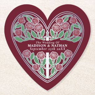 DESSOUS-DE-VERRE EN PAPIER 