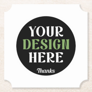 DESSOUS-DE-VERRE EN PAPIER 