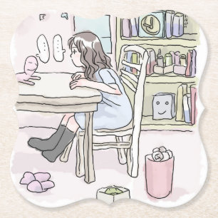 DESSOUS-DE-VERRE EN PAPIER