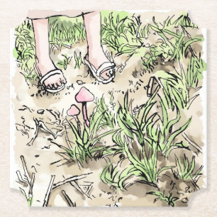 DESSOUS-DE-VERRE EN PAPIER さ