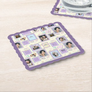 Dessous-de-verre En Papier 7 Collage Photo Mignon Kawaii coréen k-pop hallyu
