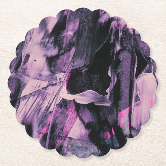 Dessous-de-verre En Papier  Abstract art (Devant)