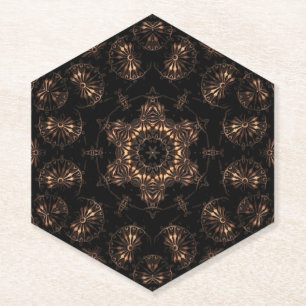 Dessous-de-verre En Papier Âge de bronze Mandala
