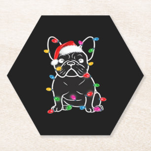 Dessous-de-verre En Papier Amusant Chien Chien à Chien à Chien Lumières de No